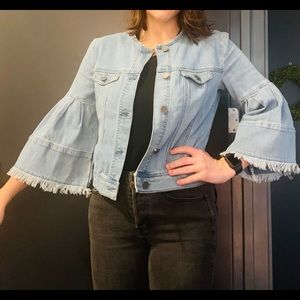✨Jean Jacket✨ bell sleeves